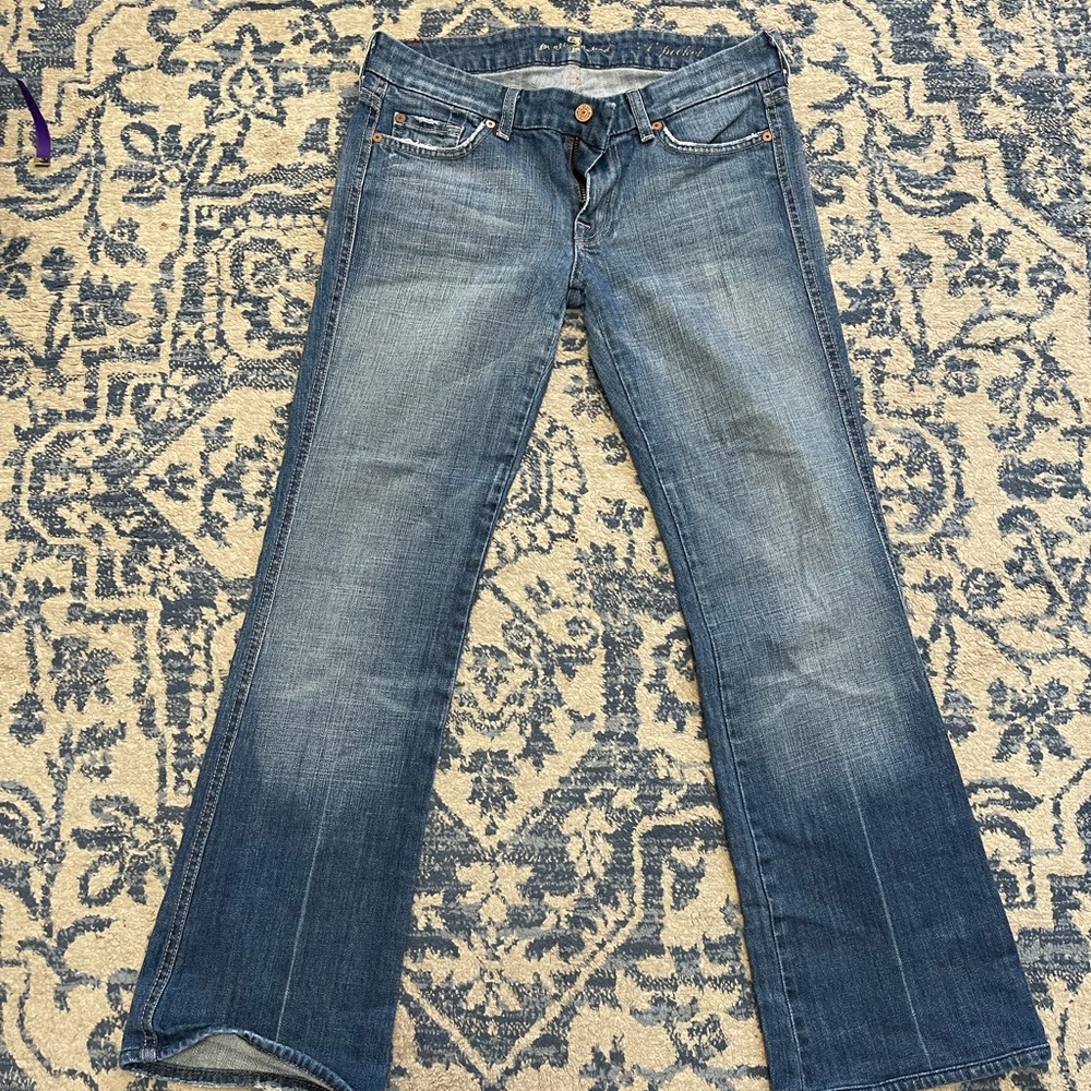 7 for all man kind Light ombré wash Y2K